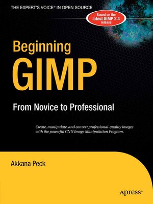 cover image of Beginning GIMP